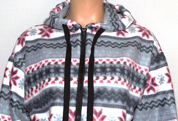 Кофта бобка на флісі жіноча, фото 4