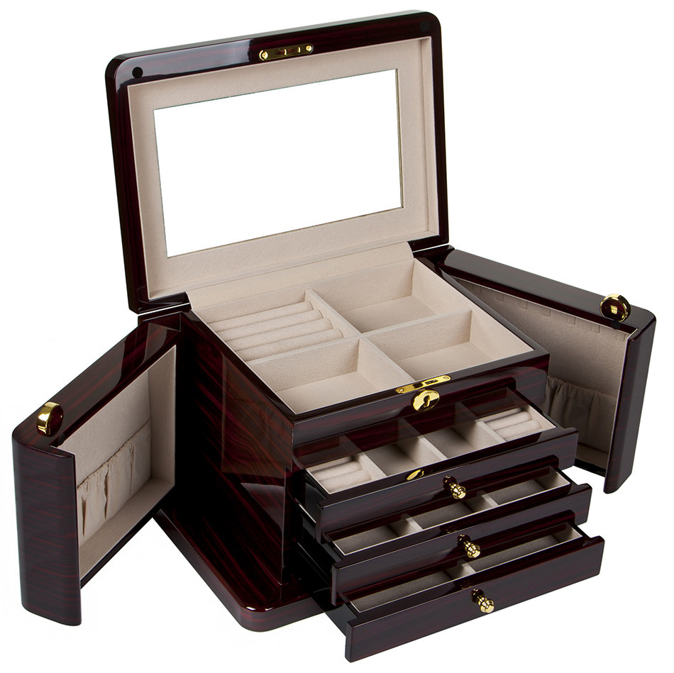 Скринька дерев'яна для зберігання коштовностей від німецького бренду Rothenschild, фото 1