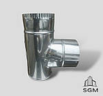 Трійник димоходу з нержавіючої сталі