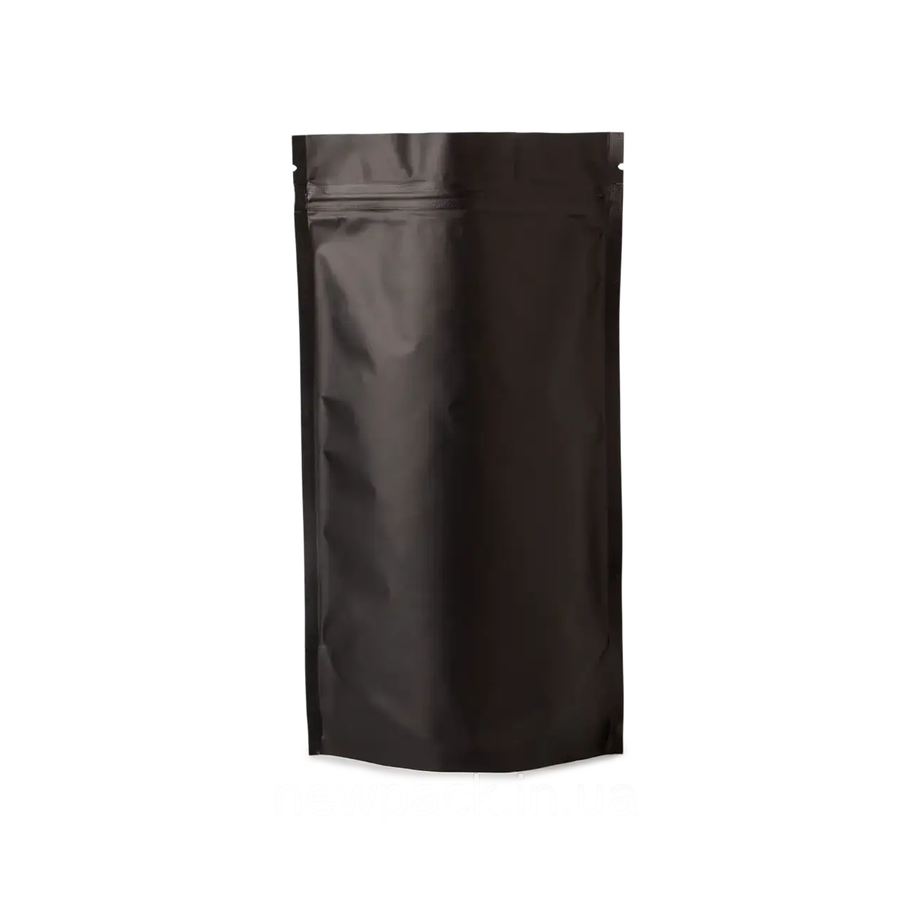 Пакет дой-пак 180х280 чорний з zip-lock
