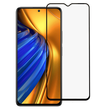 Захисне скло 6D для Xiaomi Poco M5 / Poco M4 5g / Redmi 10 5g Black