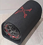 Сабвуфер активний автомобільний Xplod (бочка) у машину. Сабвуфер курпусний з підсилювачем та Bluetooth 350W 10", фото 2