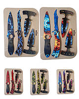 Набір дерев'яних ножів 4 шт.