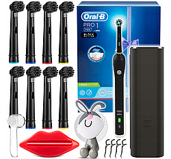 Електрична зубна щітка Oral-B Pro 750 black без додаткових насадок