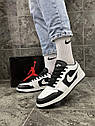 Чоловічі кросівки Nike Air Jordan 1 White ||, фото 4