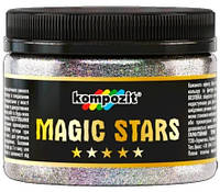 Гліттер срібло MAGIC STARS  60г