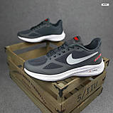 Кросівки Nike AIR Running Gidue чоловічі сірі текстильні спортивні легкі весна літо модні, фото 4