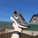 Кросівки Nike AIR Running Gidue чоловічі сірі текстильні спортивні легкі весна літо модні, фото 8