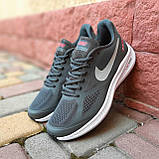 Кросівки Nike AIR Running Gidue чоловічі сірі текстильні спортивні легкі весна літо модні, фото 7