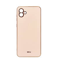 Чехол 6D Plating для Samsung Galaxy A04 Pink