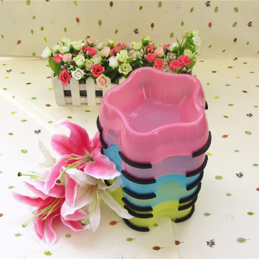 Миска Пластиковая для Собак и Кошек Multibrand "Звездочка" Разноцветная ...