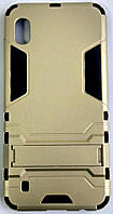 Противоударный чехол (накладка) "Armor Case" Samsung A105 / A10 Gold