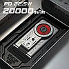 Power Bank 20000mAh 22.5W MagSafe Holder 5 in 1 Wireless, фото 5