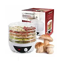 Сушарка для овочів і фруктів Esperanza EKD002 Chanterelles 250 W Електросушарка для грибів