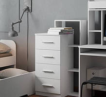 Комод з висувними ящиками IdealMebel Комод-4-1П, тумба для зберігання речей