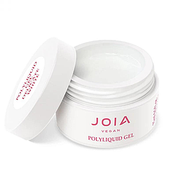 Рідкий полігель  PolyLiquid Gel JOIA vegan Delicate White, 15 мл