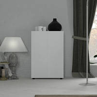 Тумба у вітальню IdealMebel Тумба-1 (МГ-6), тумба з фасадами і полицями у вітальню, тумба-комод