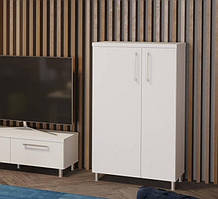 Тумба у вітальню IdealMebel Тумба-2 (МГ-2), тумба з фасадами та полицями у вітальню, тумба-комод