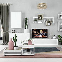 Тумба у вітальню IdealMebel Тумба навісна-1 (МГ-6), тумба з фасадами і полицею навісна, настінна тумба