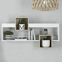 Тумба у вітальню IdealMebel Тумба навісна-2 (МГ-6), тумба з полицями навісна, настінна тумба, тумба-полиця