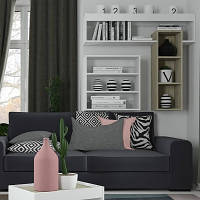 Тумба у вітальню IdealMebel Тумба навісна-3 (МГ-6), тумба з полицями навісна, настінна тумба, тумба-полиця