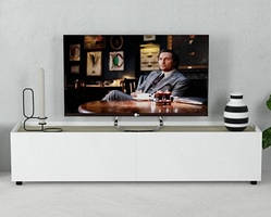 Тумба під телевізор IdealMebel Тумба-ТВ (МГ-6), тумба з фасадами під телевізор, тумба у вітальню