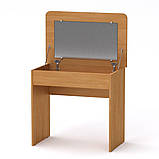 Туалетний столик IdealMebel Tрюмо-7, стіл з ящиком для речей, косметики, трюмо з дзеркалом, фото 4