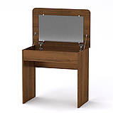 Туалетний столик IdealMebel Tрюмо-7, стіл з ящиком для речей, косметики, трюмо з дзеркалом, фото 8