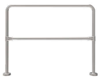 Огородження для прохідної через турнікет 112 см ZKTeco