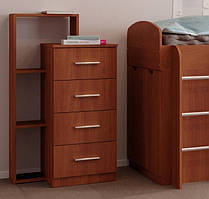 Комод з висувними ящиками IdealMebel Комод-4-1Л, тумба для зберігання речей