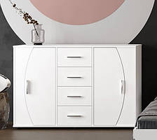 Комод з висувними ящиками IdealMebel Комод-4-2-2, тумба для зберігання речей