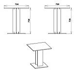 Кухонний стіл IdealMebel КС-7, обідній стіл, стіл в вітальню, кухню., фото 9