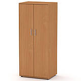 Шафа для одягу і речей IdealMebel Шафа-2, шафа розпашна зі штангою, шафа в спальню, вітальню, передпокій, фото 3