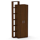 Шафа для речей IdealMebel Шафа-9, шафа розпашна з полицями і штангою, шафа в спальню, вітальню, передпокій, фото 7