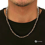 Золотий ланцюг троянда вітрів з ініціалами, фото 2