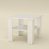 Стіл журнальний з полицею IdealMebel Мадрид, журнальний столик, стіл у вітальню, фото 2