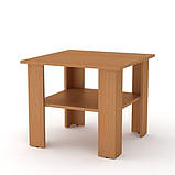 Стіл журнальний з полицею IdealMebel Мадрид, журнальний столик, стіл у вітальню, фото 4