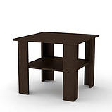 Стіл журнальний з полицею IdealMebel Мадрид, журнальний столик, стіл у вітальню, фото 8