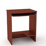 Комп'ютерний стіл IdealMebel СКМ-13, письмовий стіл із полицями, стіл із висувною полицею, фото 7