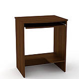 Комп'ютерний стіл IdealMebel СКМ-13, письмовий стіл із полицями, стіл із висувною полицею, фото 8