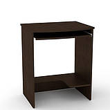 Комп'ютерний стіл IdealMebel СКМ-13, письмовий стіл із полицями, стіл із висувною полицею, фото 9