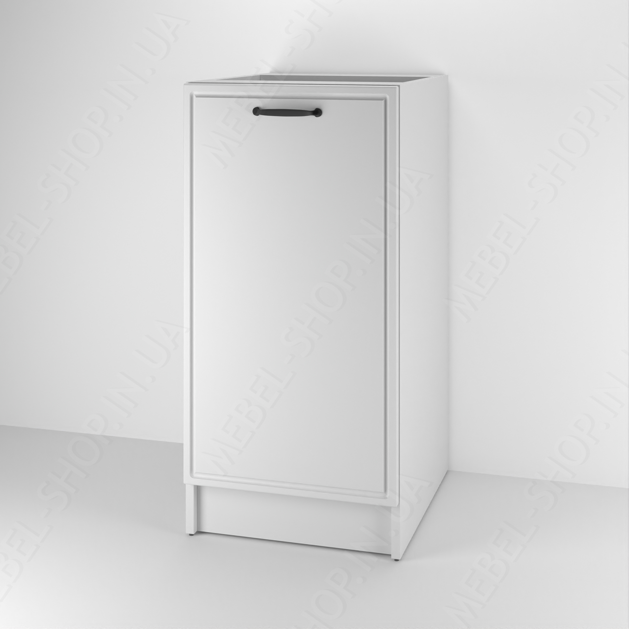 Кухонна тумба 400мм з 2 полицями та МДФ фасадом Тумба підлогова без стільниці для кухні Кухонні модулі, фото 1