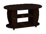 Стіл журнальний з полицями IdealMebel Крокус, журнальний столик, стіл у вітальню, фото 2