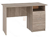 Стіл письмовий IdealMebel Буклет, комп'ютерний стіл з висувними ящиками, фото 9