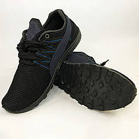 Мужские кроссовки из сетки 41 размер. Модель 24112. FX-802 Цвет: черный
