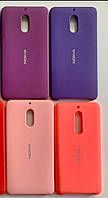Брендовый чехол Silicone Cover накладка бампер для Nokia 5