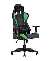Геймерское игровое кресло (Хекстер) HEXTER ML R1D TILT PL70 ECO/01 BLACK/GREEN FR