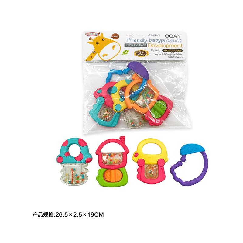 Брязкальце в ручку набір 4 шт, 8398-27