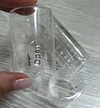 Термозбіжні ковпачки на пляшку прозорі - набір 10 штук (29 мм х 40 мм), фото 3