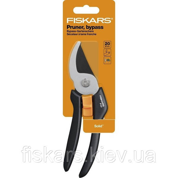 Секатор площинний Fiskars Solid P121 (1057160)